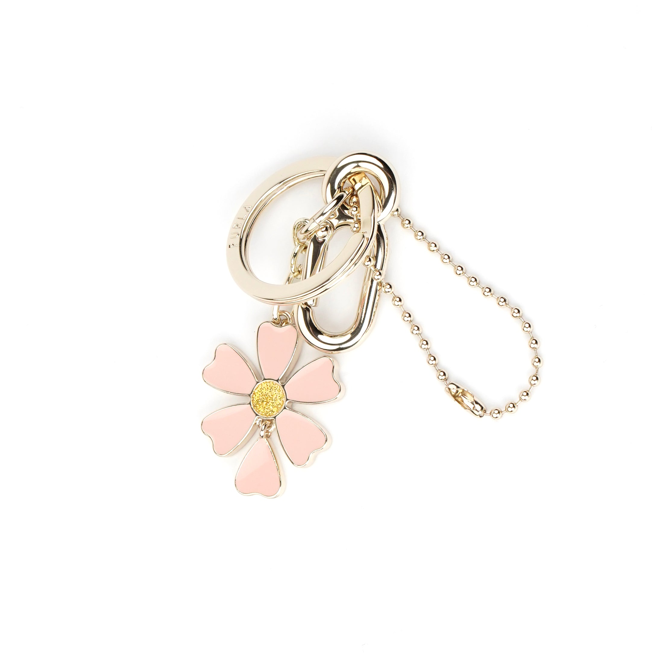 Breloc Furla Pink Daisy - Beautyflyplace