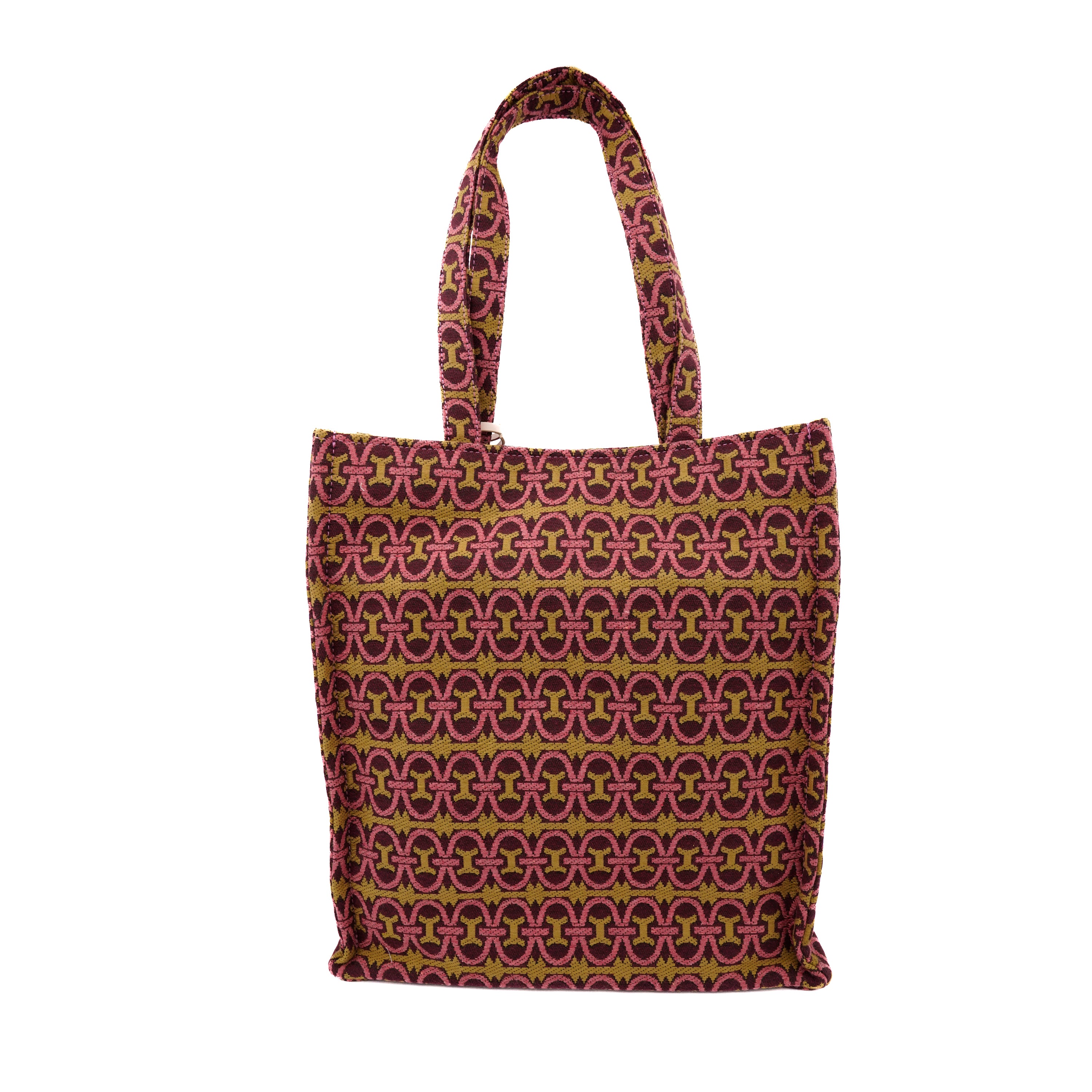 Geantă Coccinelle tote jaquard