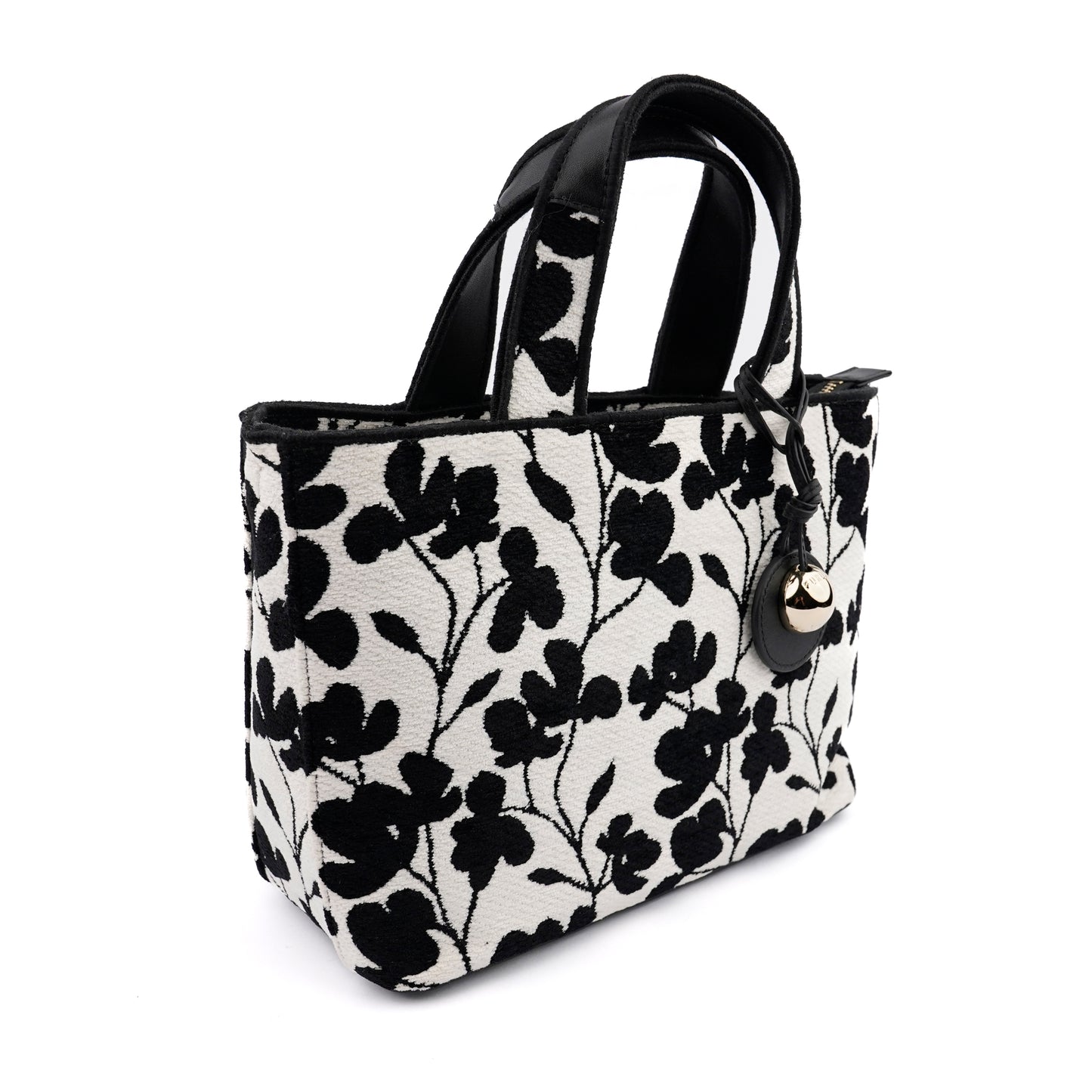 Geantă Furla Alissia tote din jaquard, cu banduliera lată