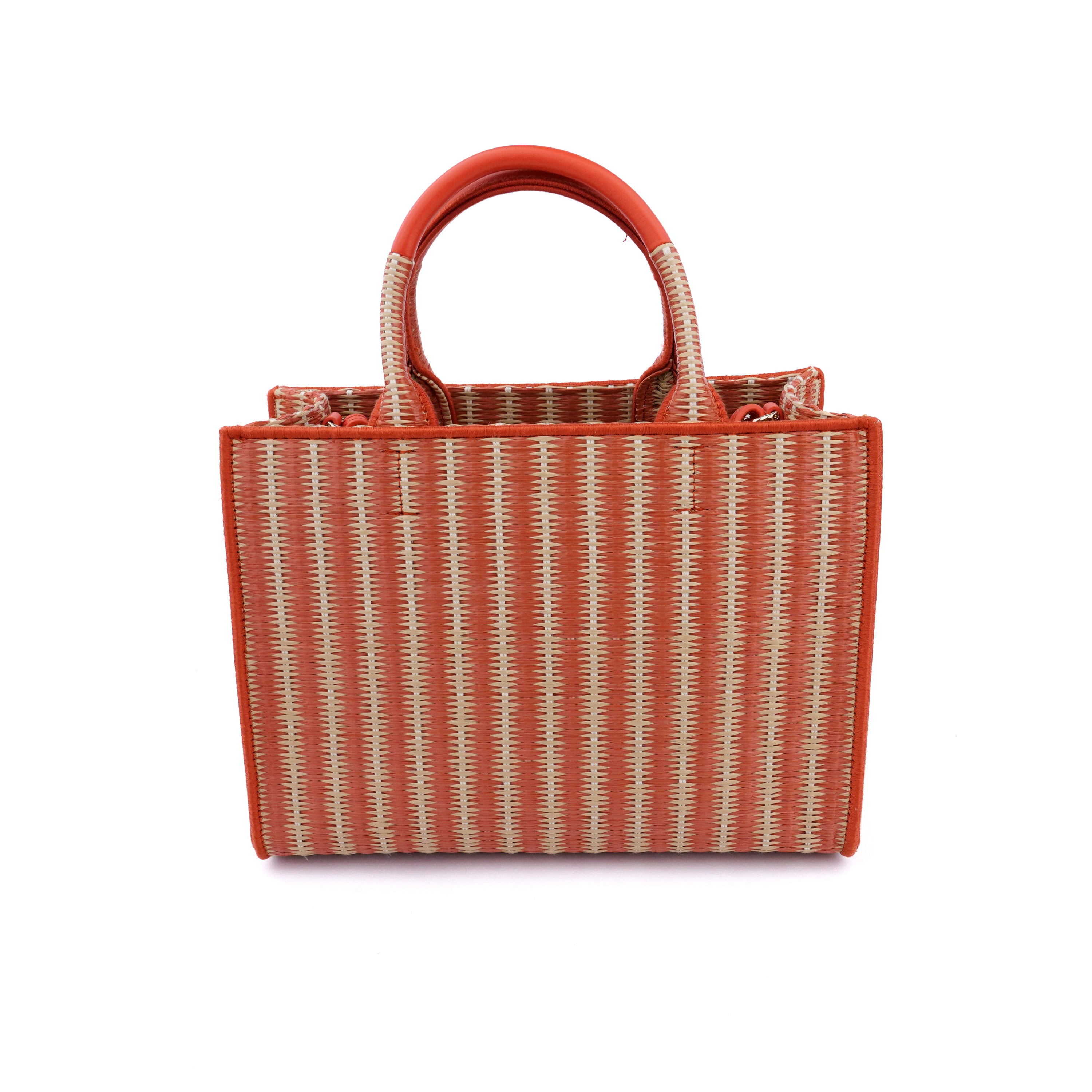 Geantă  Furla Opportunity tote ratan small