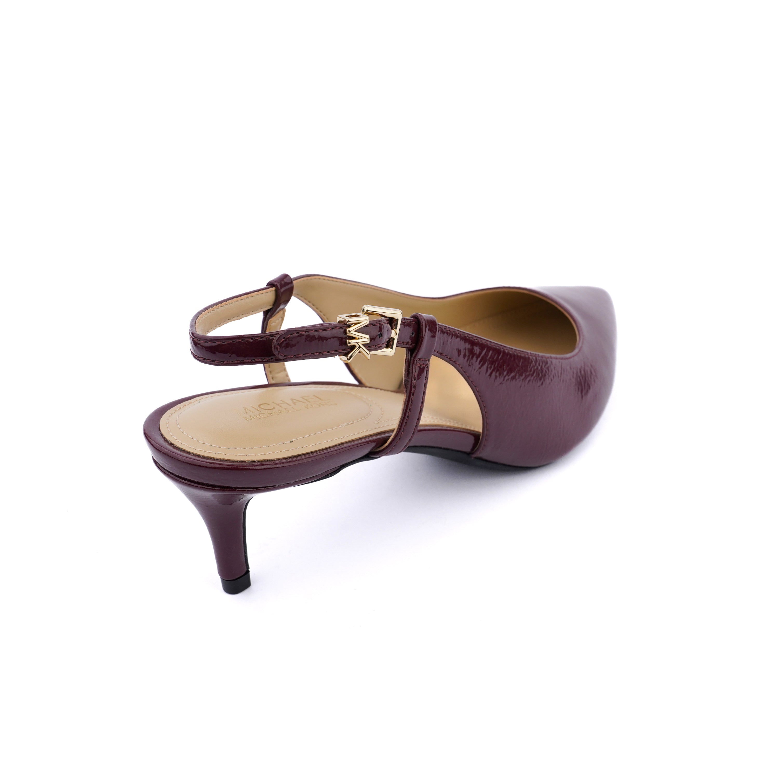 Pantofi kitten Michael Kors Doreen oxblood