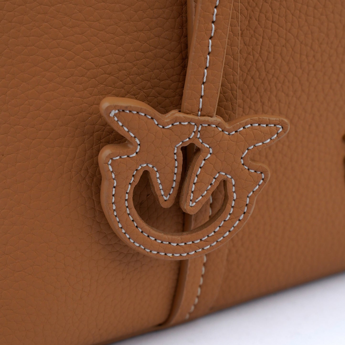 Geantă tote crossbody Pinko Carrie small brown