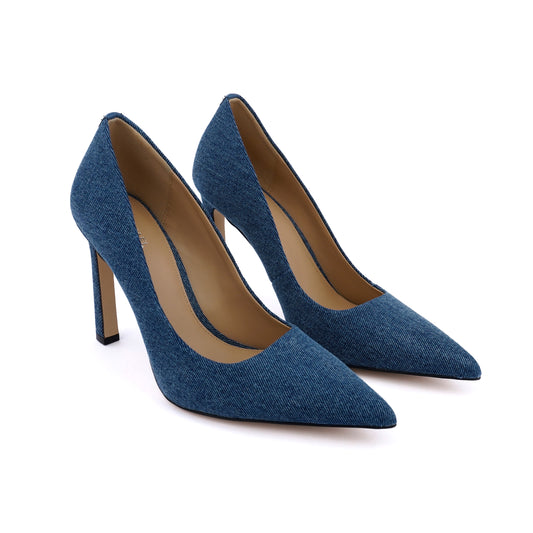 Pantofi pumps Michael Kors Amara denim
