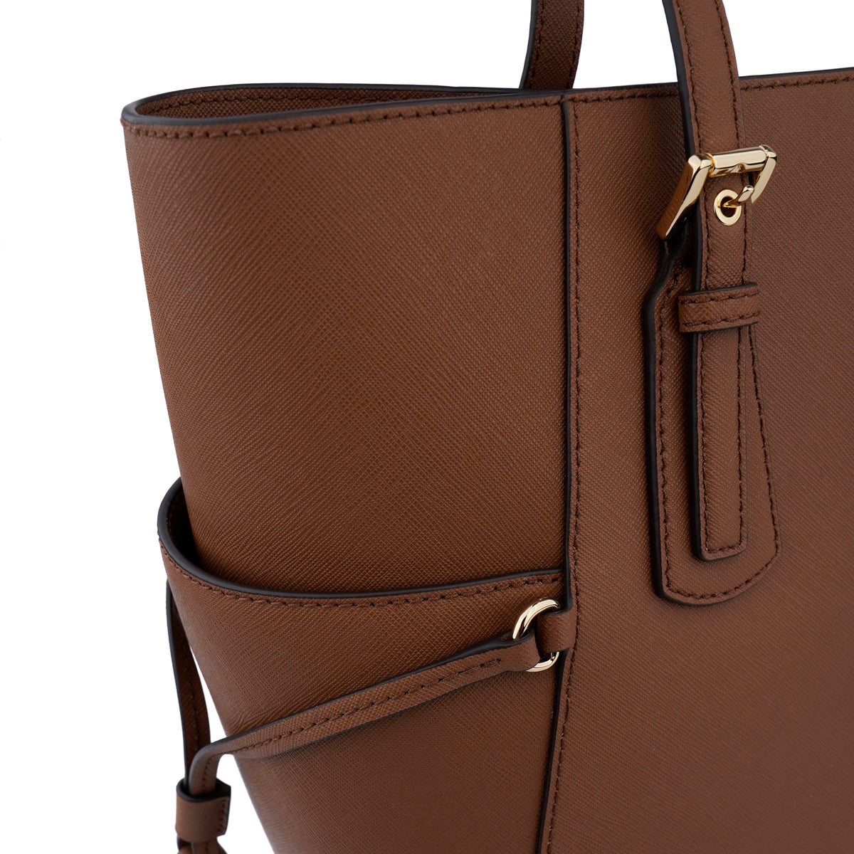 Geantă tote Michael Kors Voyager din piele naturală – Luggage