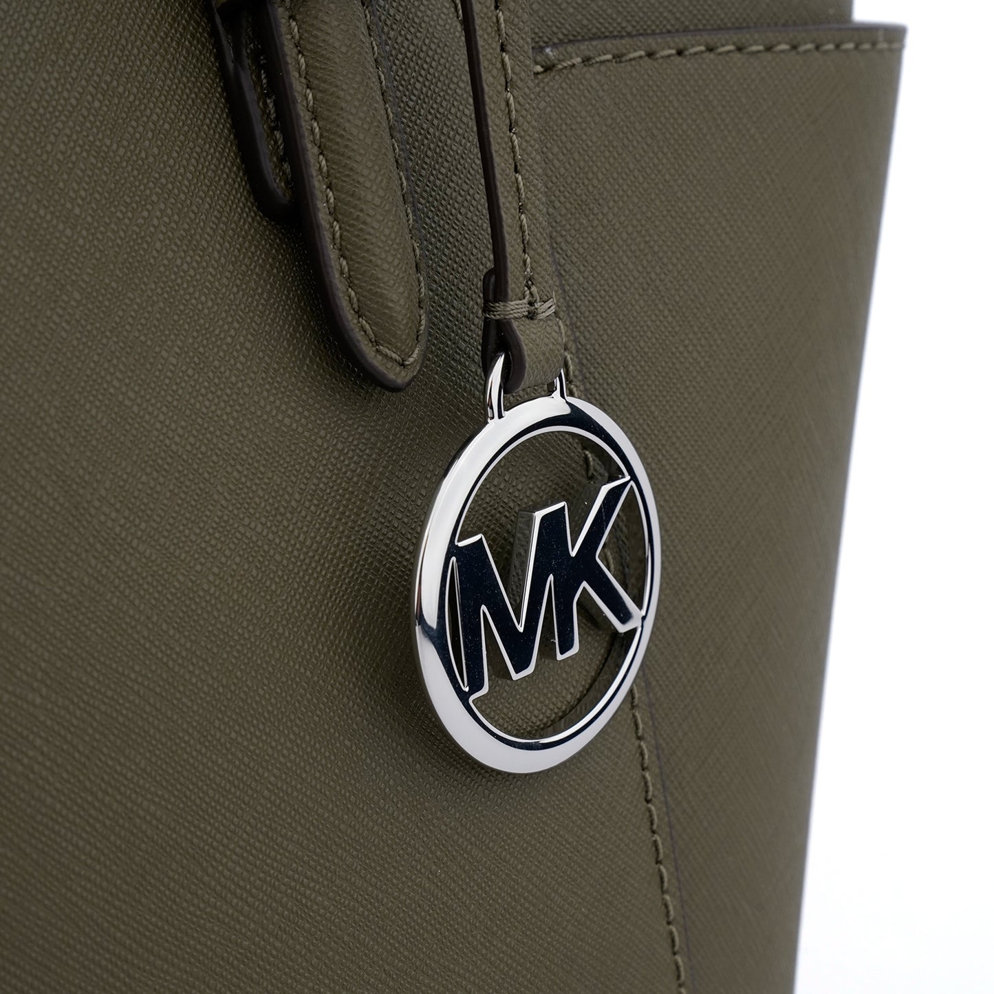 Geanta shopper Michael Kors Charlotte olive