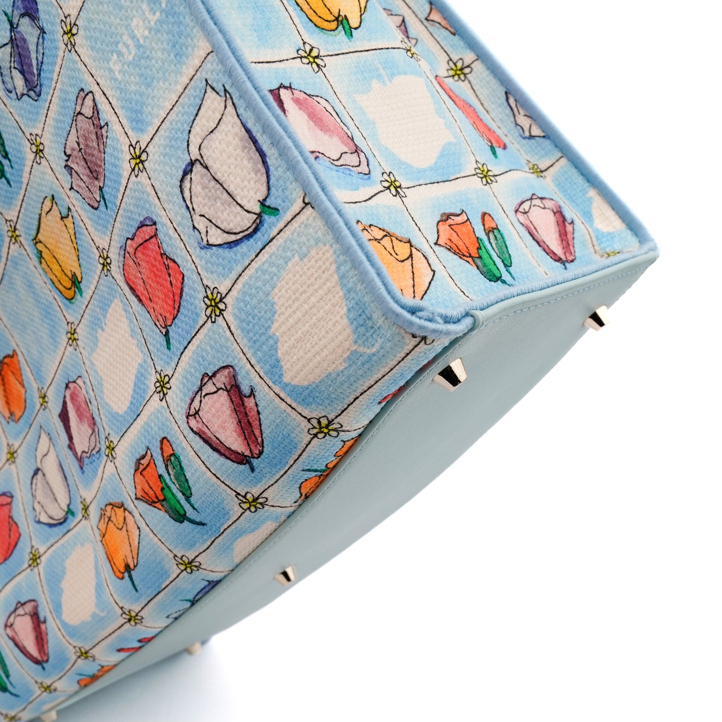 Geantă Furla Opportunity large tote jaquard
