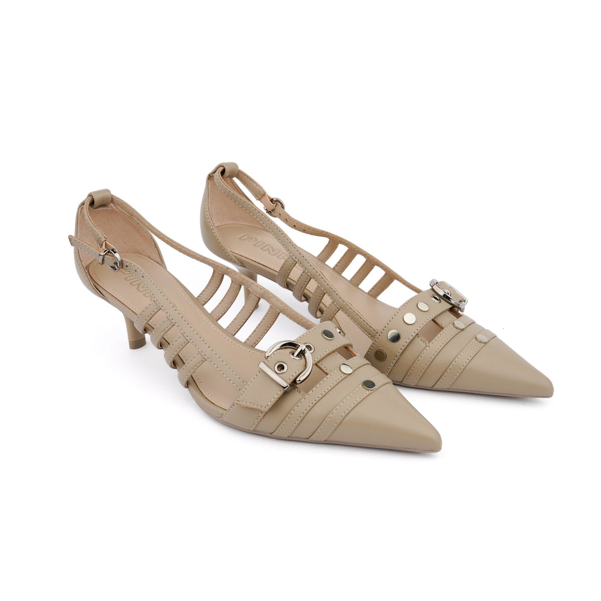 Pantofi cu toc kitten Pinko Gloria decolette