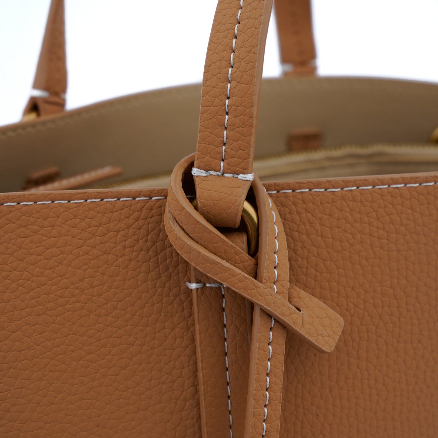 Geantă tote crossbody Pinko Carrie small brown