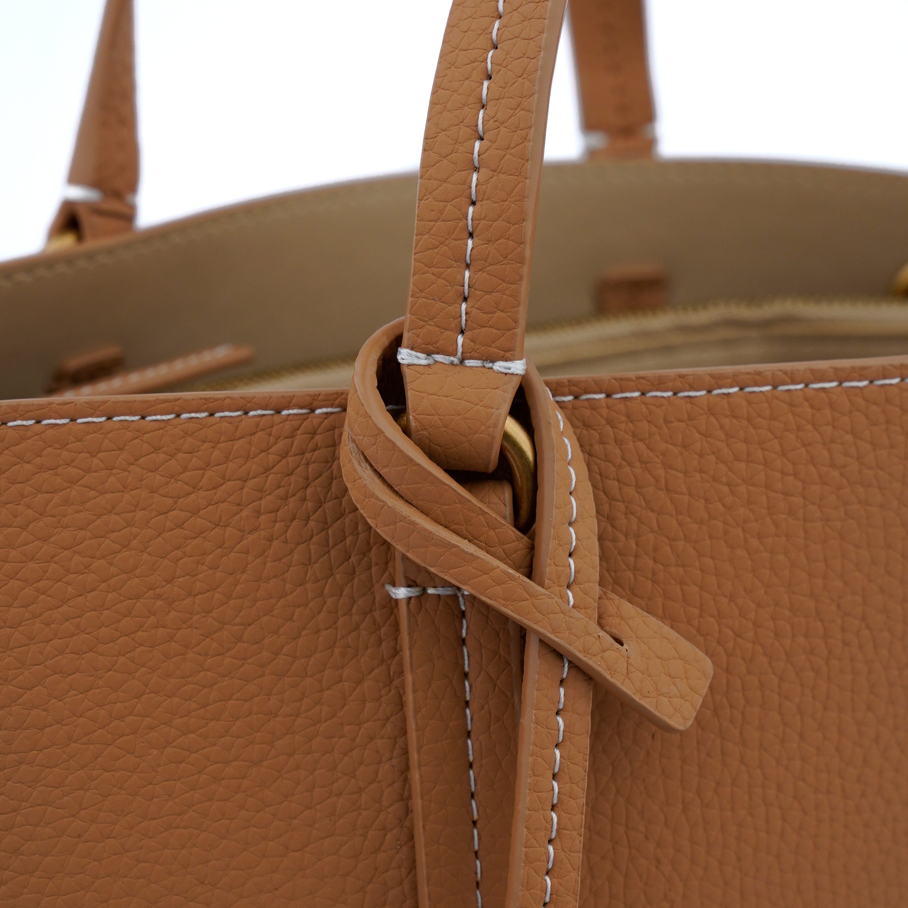 Geantă tote crossbody Pinko Carrie small brown