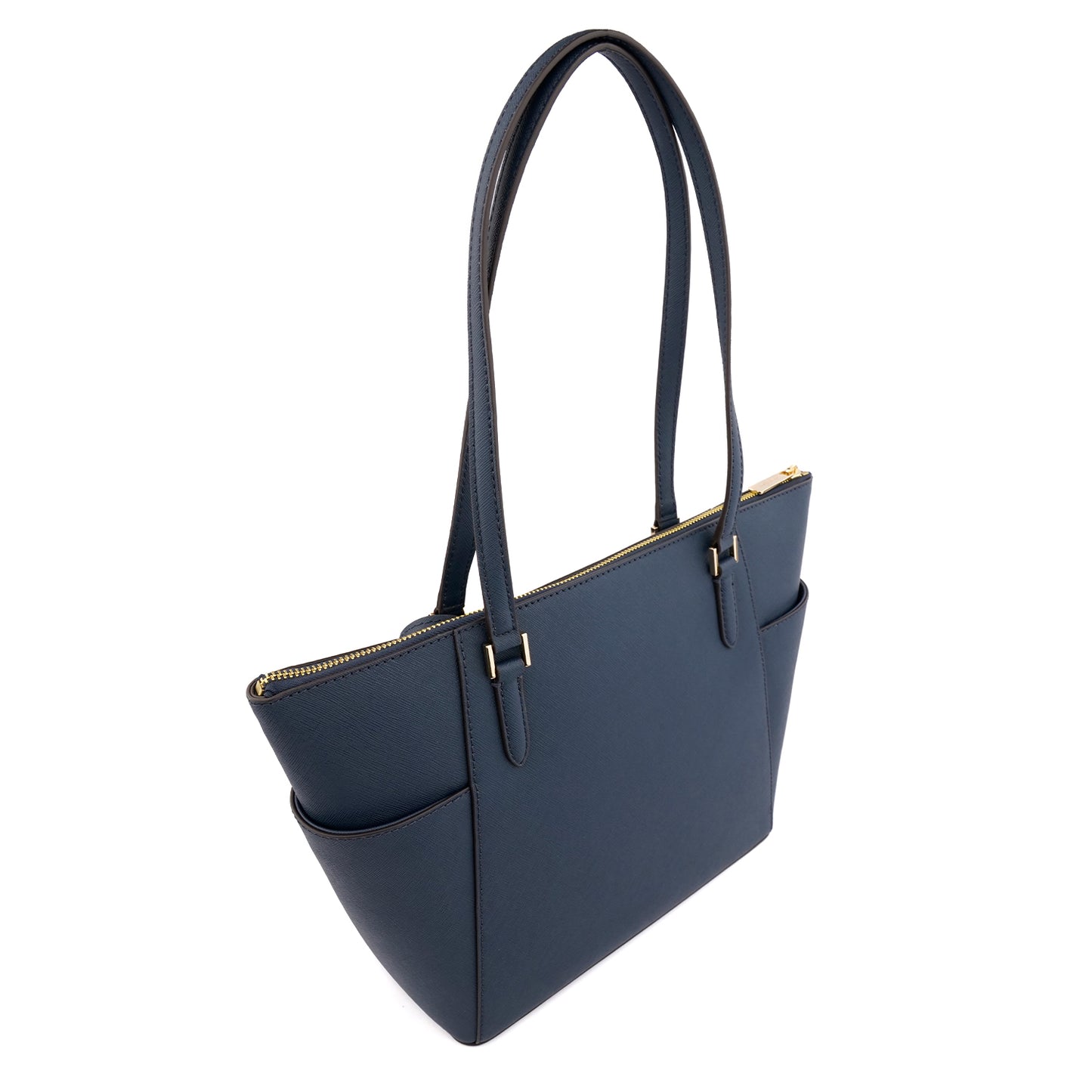 Geanta shopper Michael Kors Charlotte blue navy