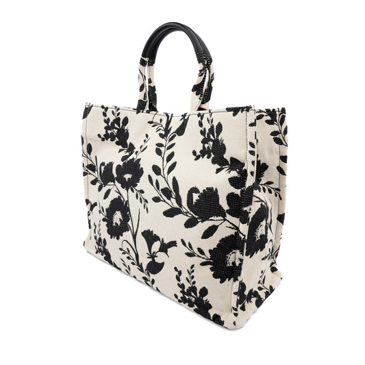 Geantă Coccinelle tote jaquard