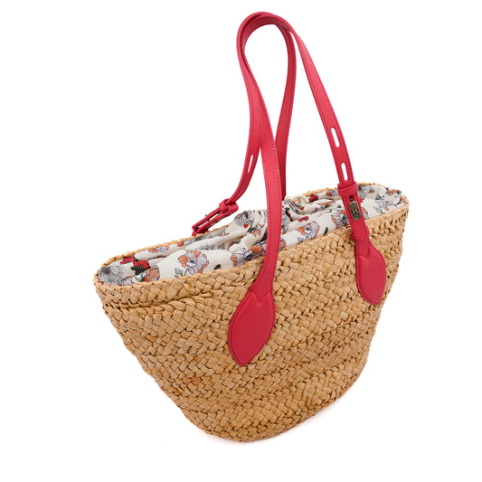 Geantă coș ratan Furla Danae