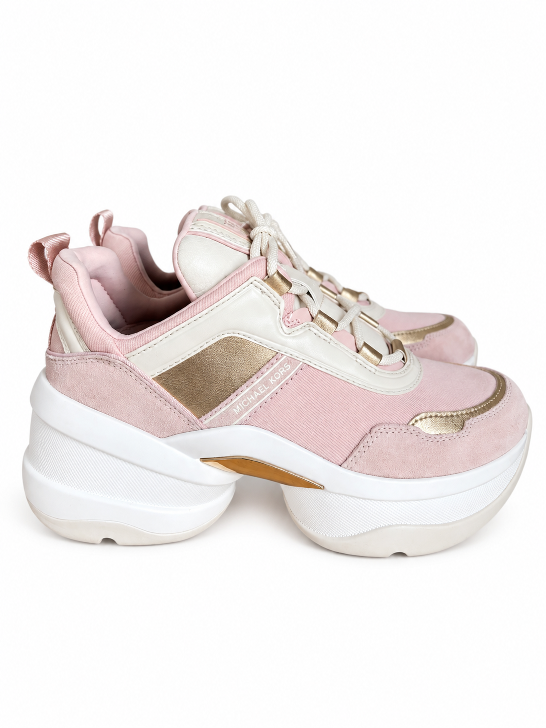 Pantofi sport Michael Kors Olympia cu platforma