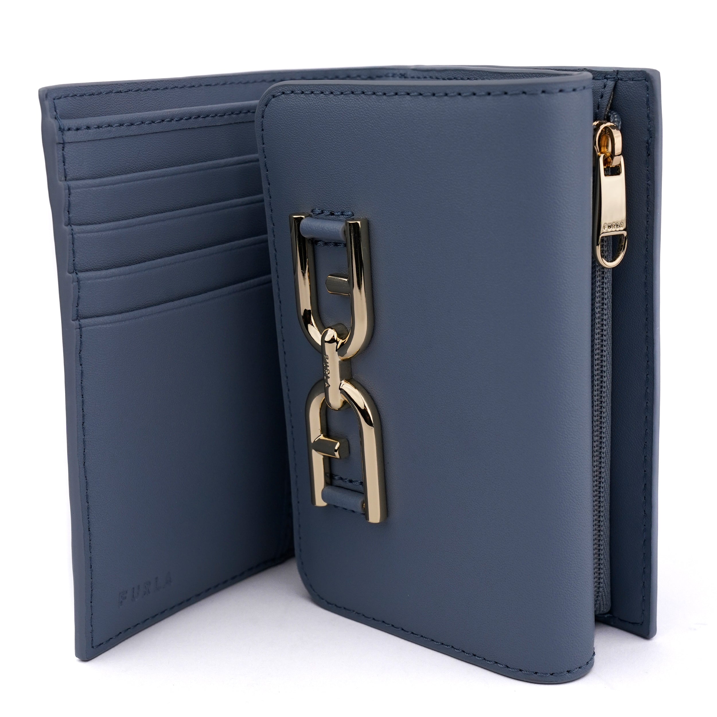 Portofel Furla Meti tri-fold