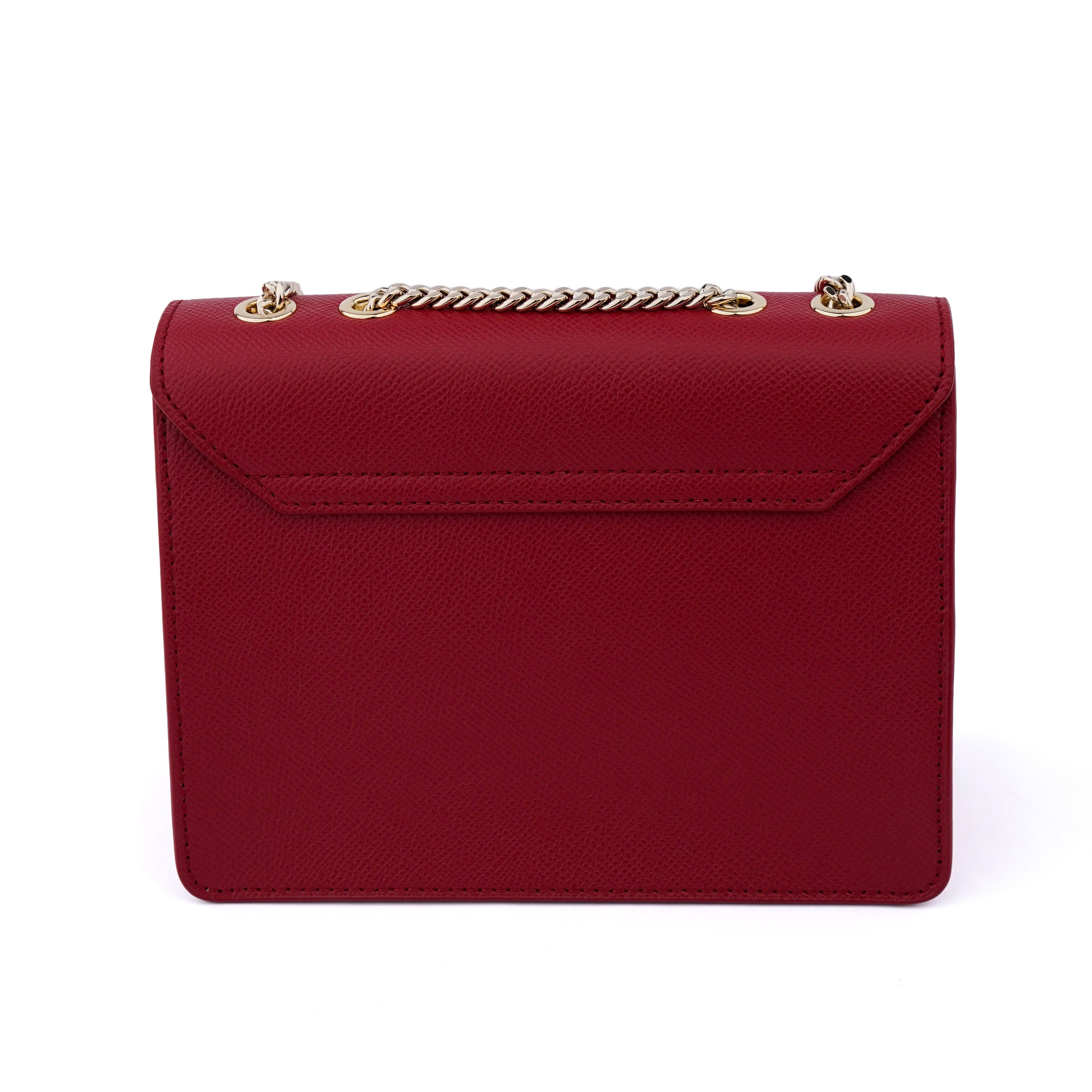 Geanta Furla Venere mini chain rosu