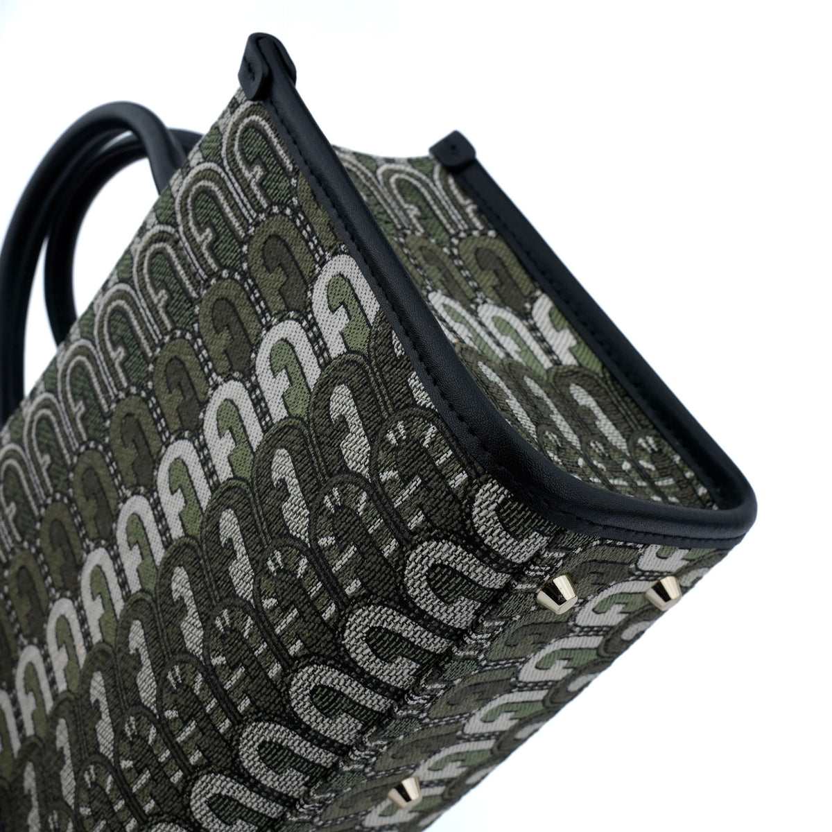 Geantă din jaquard crossbody Furla Opportunity