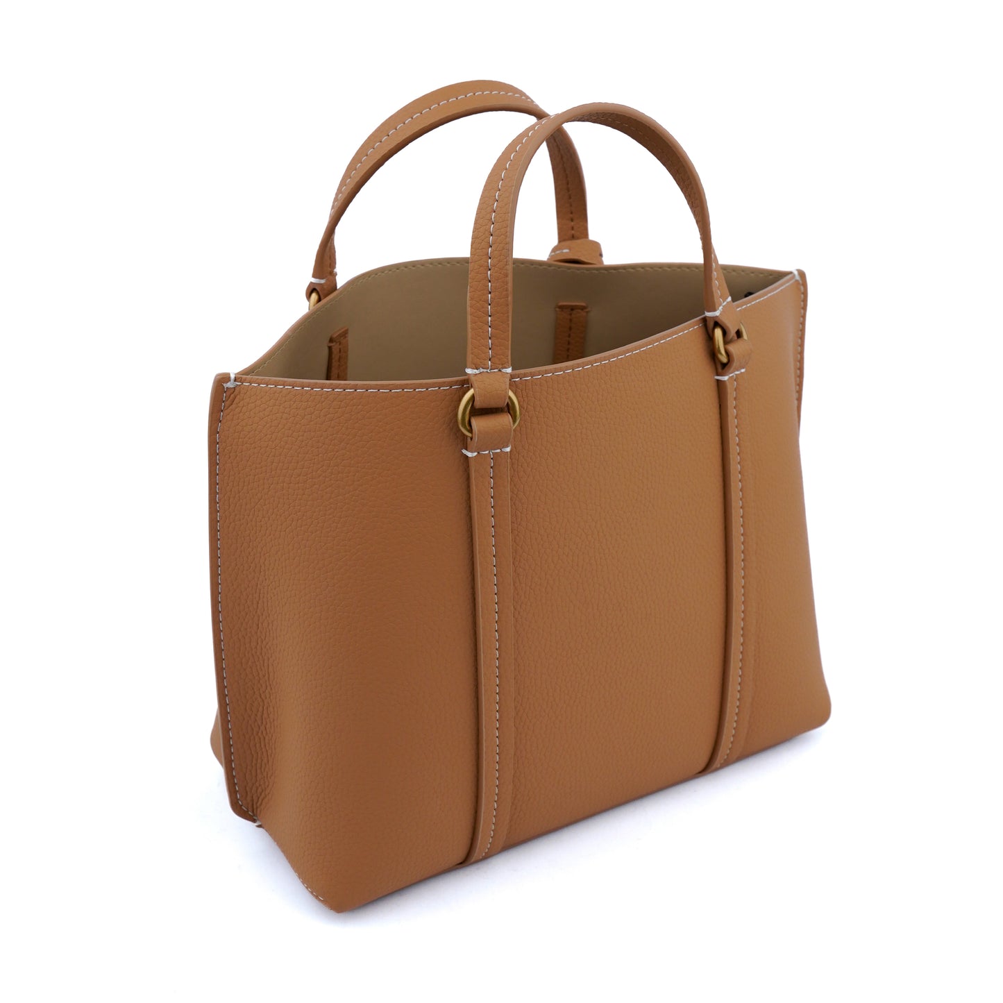 Geantă tote crossbody Pinko Carrie small brown
