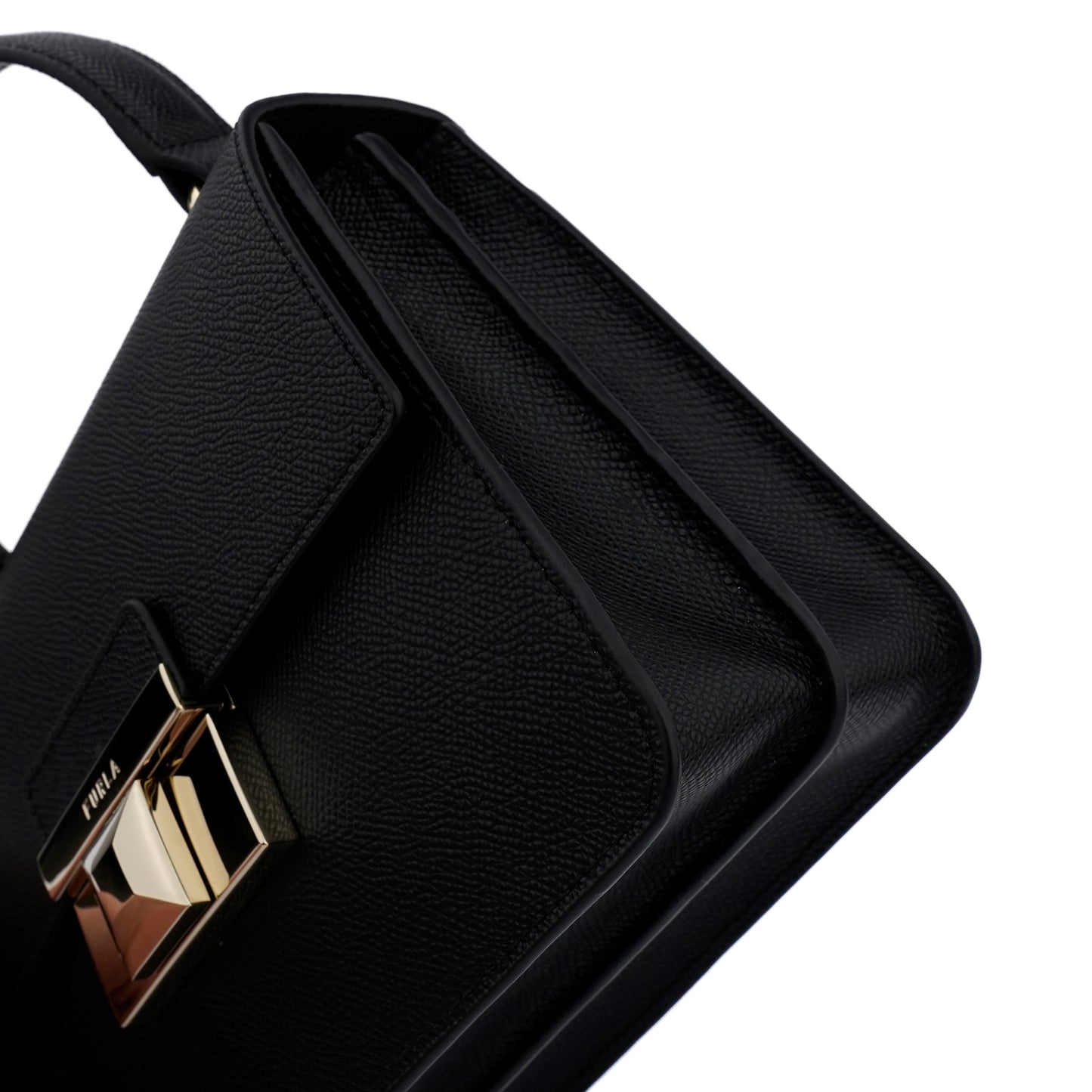 Geantă  Furla Venere top handle neagra