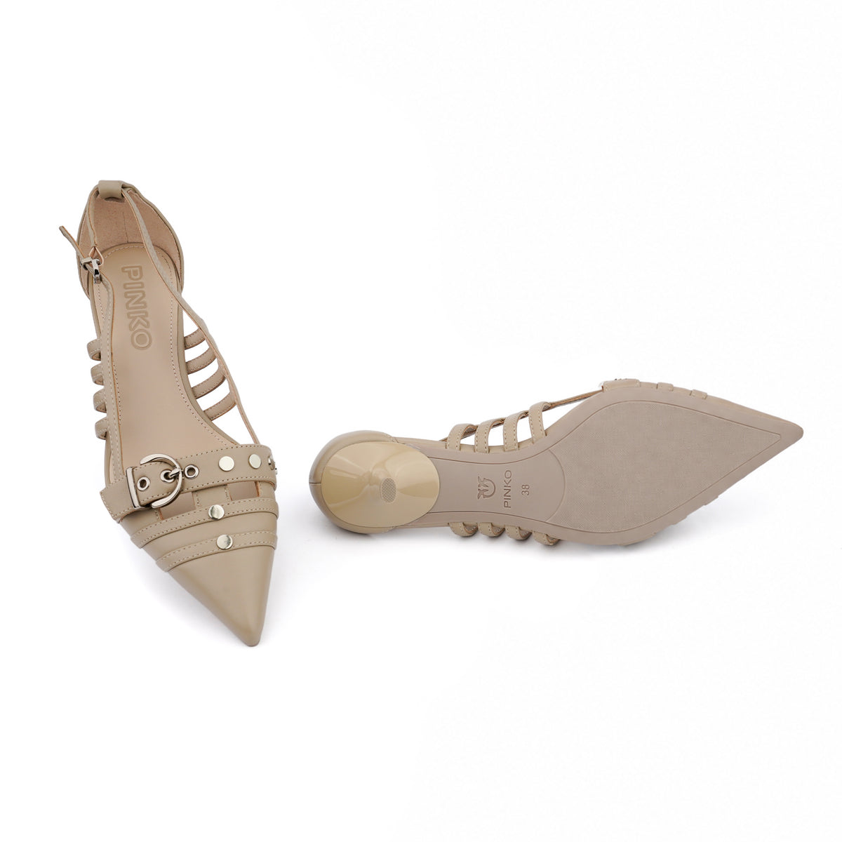 Pantofi cu toc kitten Pinko Gloria decolette