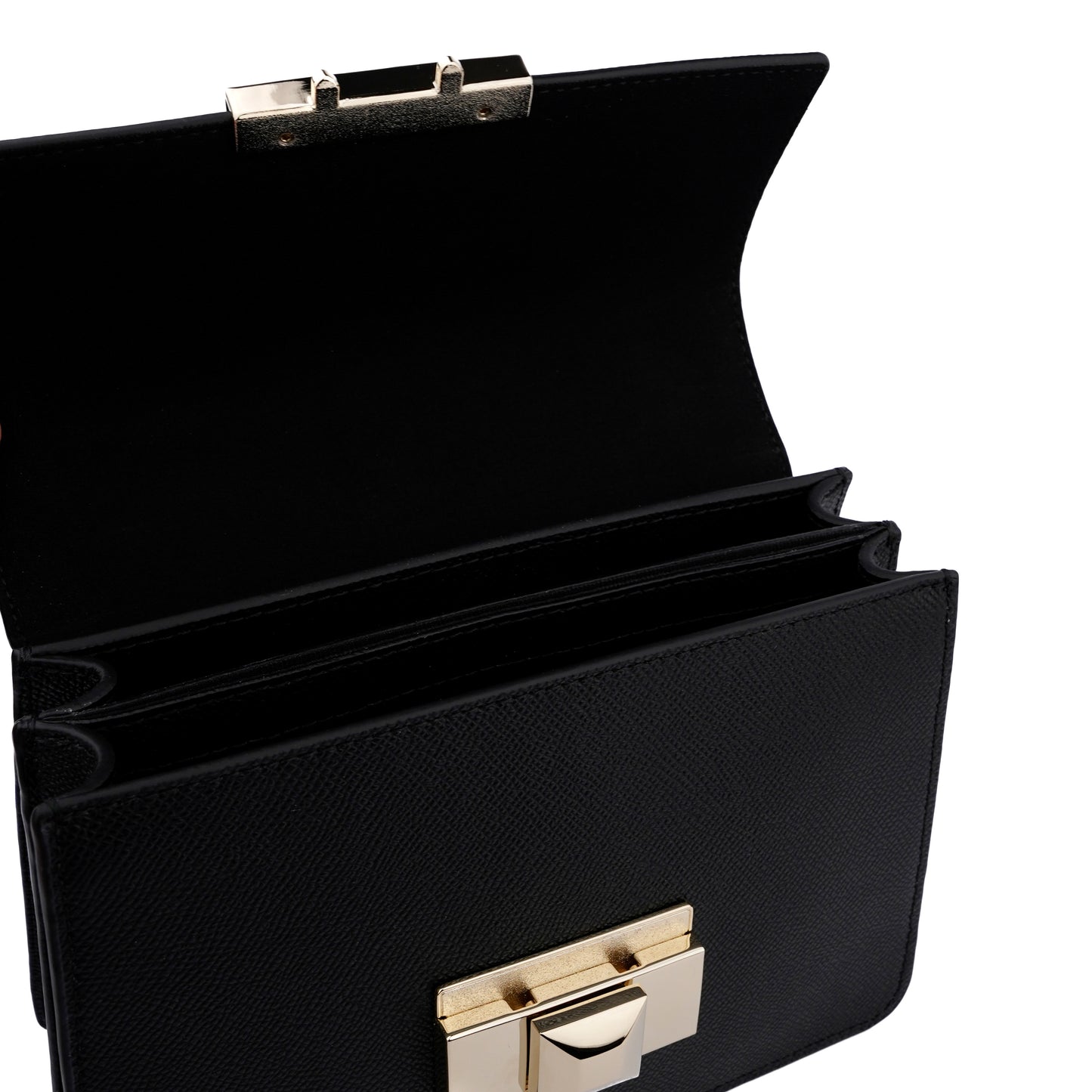 Geantă  Furla Venere top handle neagra
