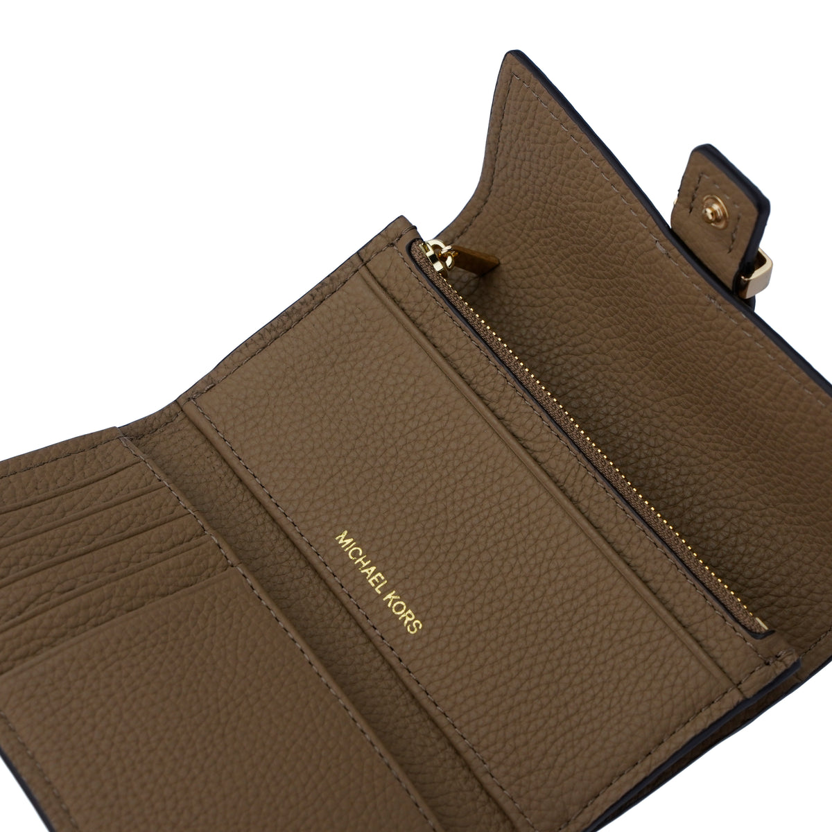 Portofel de piele Michael Kors Husk