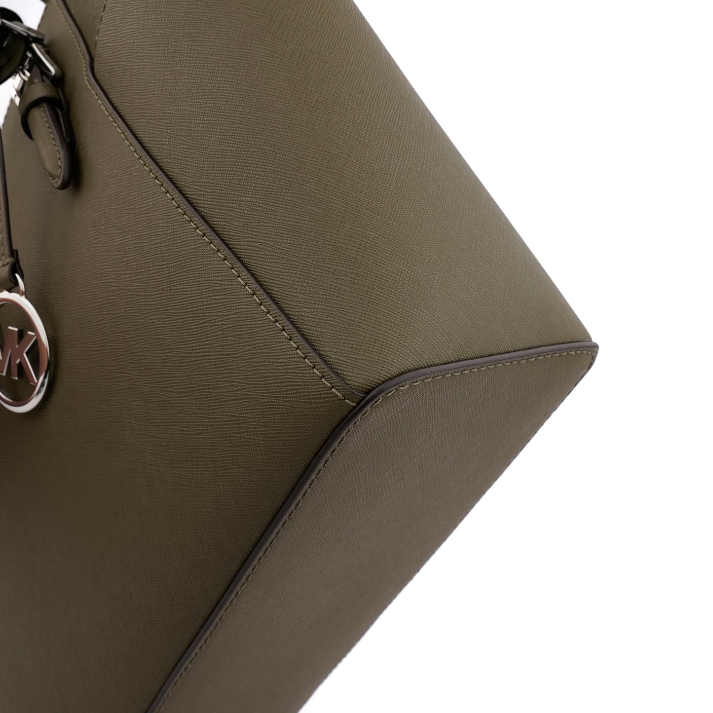 Geanta shopper Michael Kors Charlotte olive