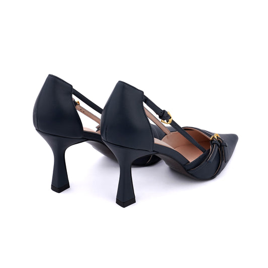 Pantofi Coccinelle Slingback Pumps midnight blue