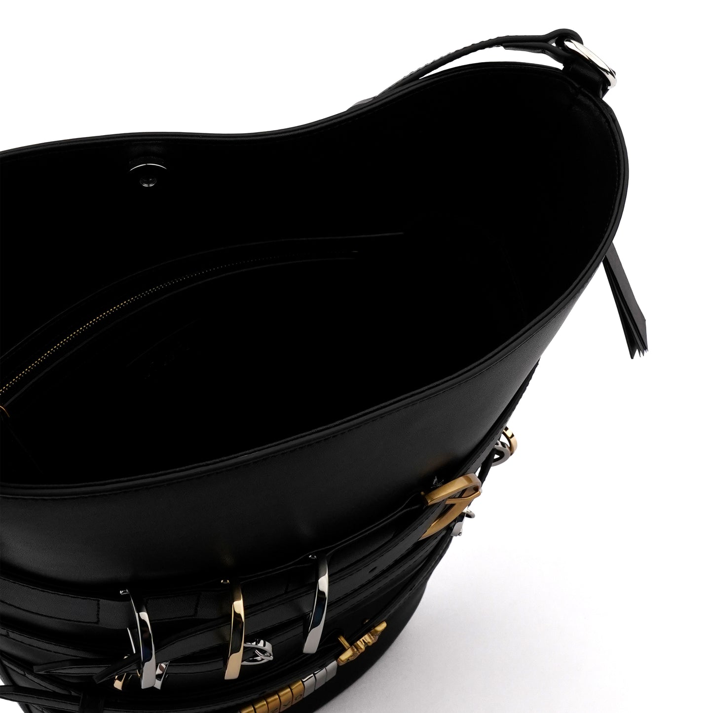 Geantă  Pinko Belts large strapped bucket