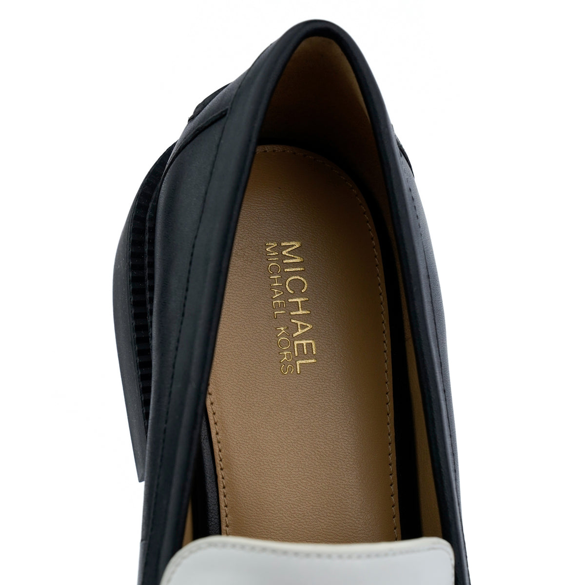 Pantofi stil loafers din piele naturala Michael Kors Eden
