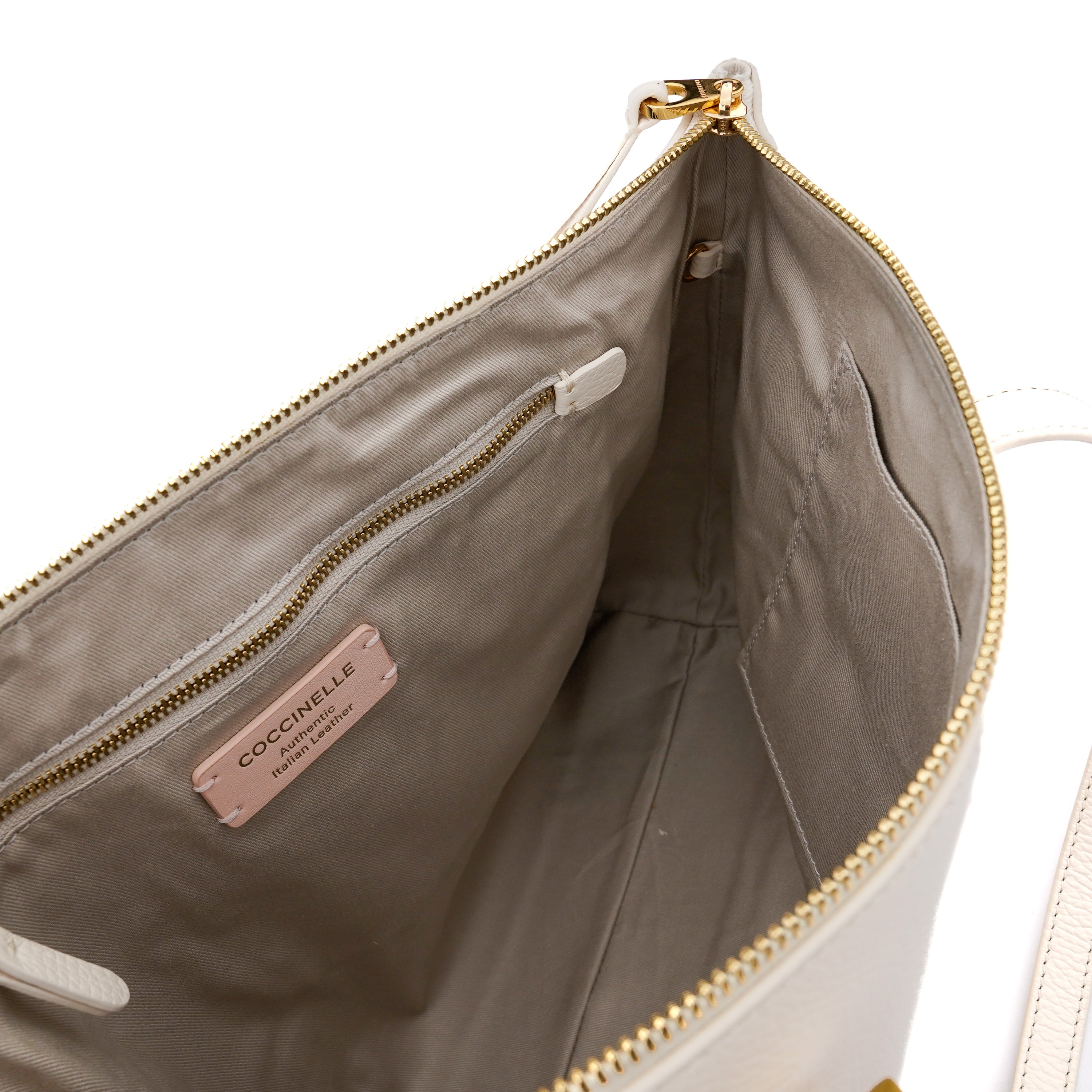 Geantă shopper  Coccinelle grained leather