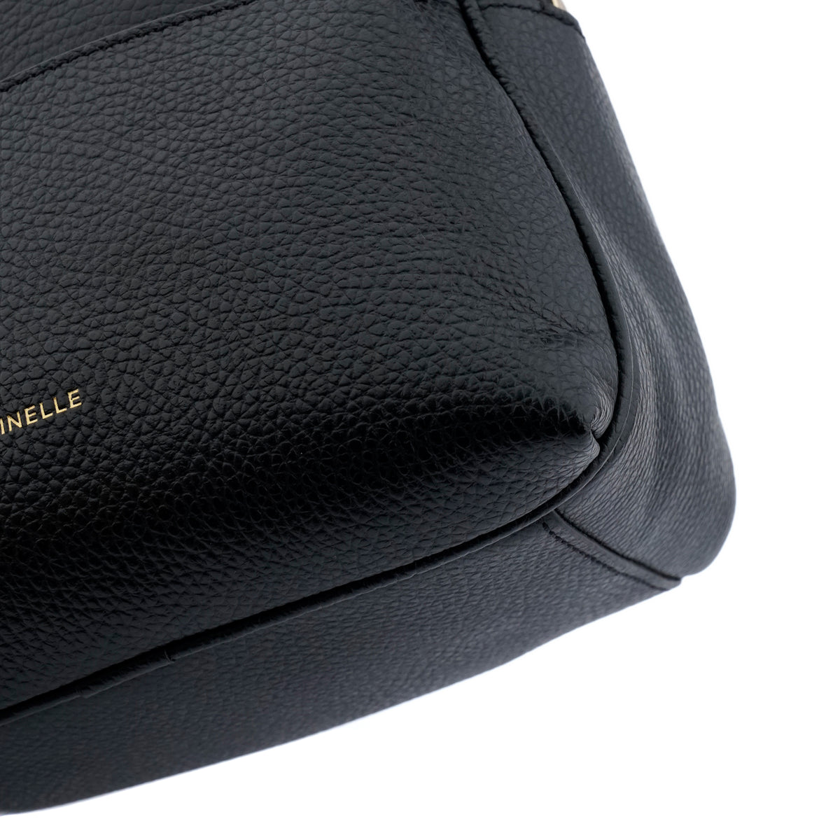 Rucsac  Coccinelle Alexis small din piele naturala - negru