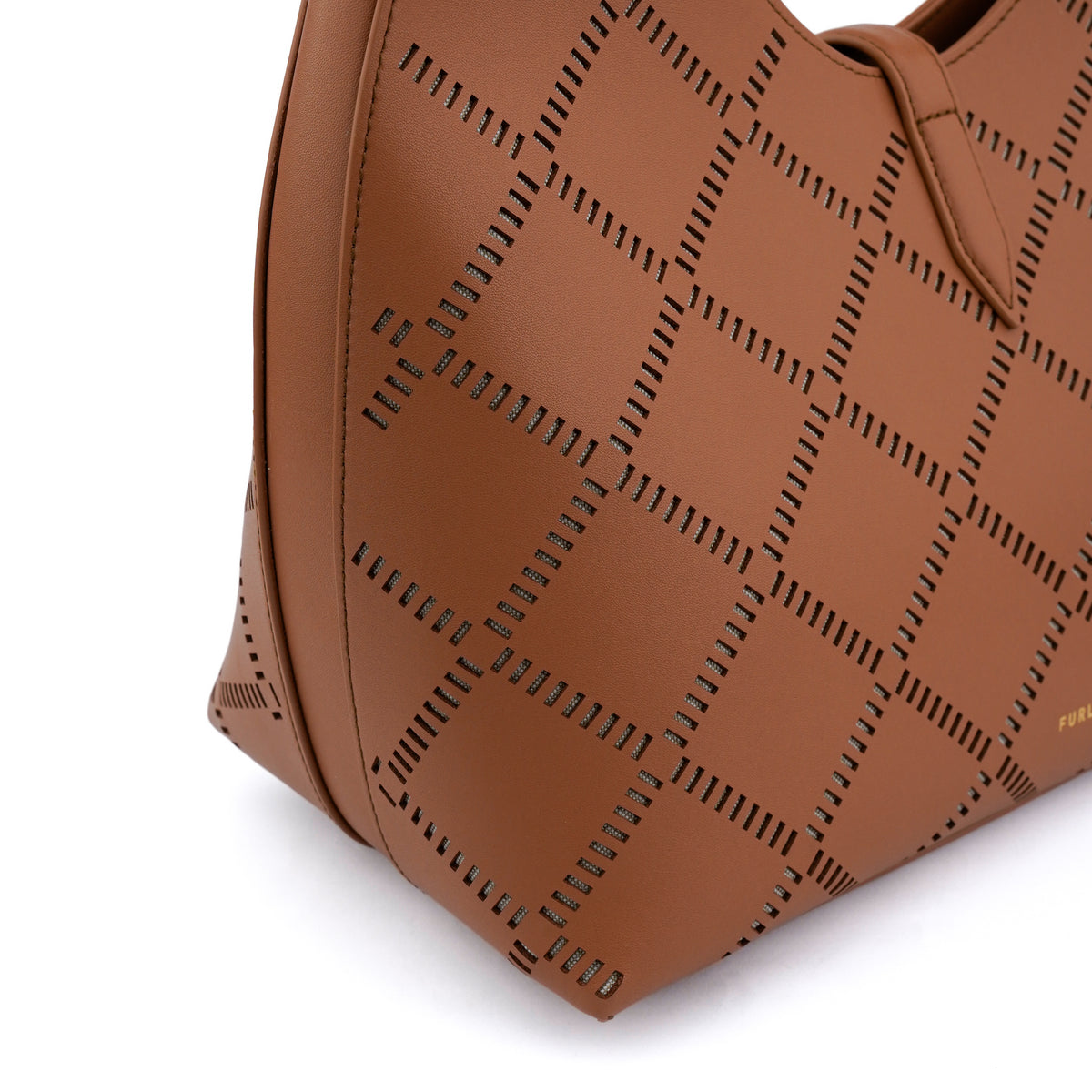 Geanta Furla Goccia Medium Hobo – Cognac