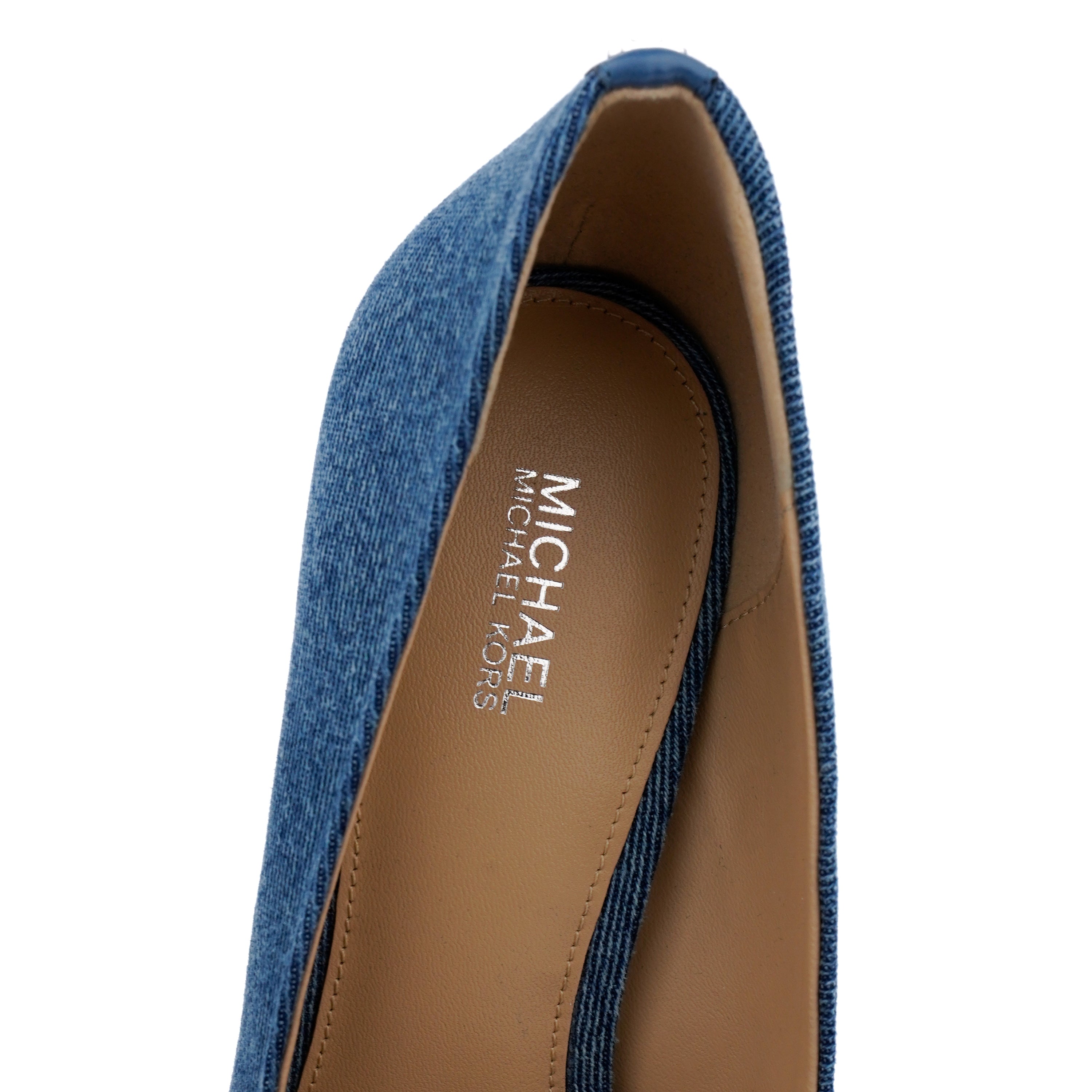Pantofi pumps Michael Kors Amara denim