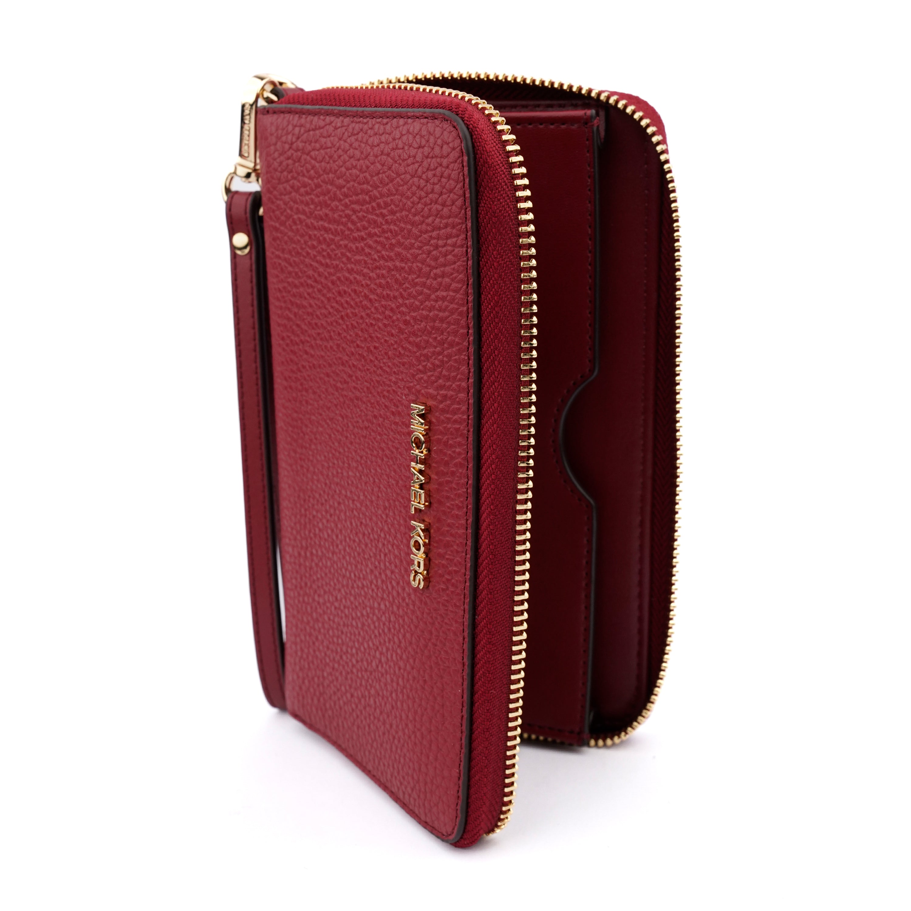 Portofel Michael Kors Jet Set Travel cherry L