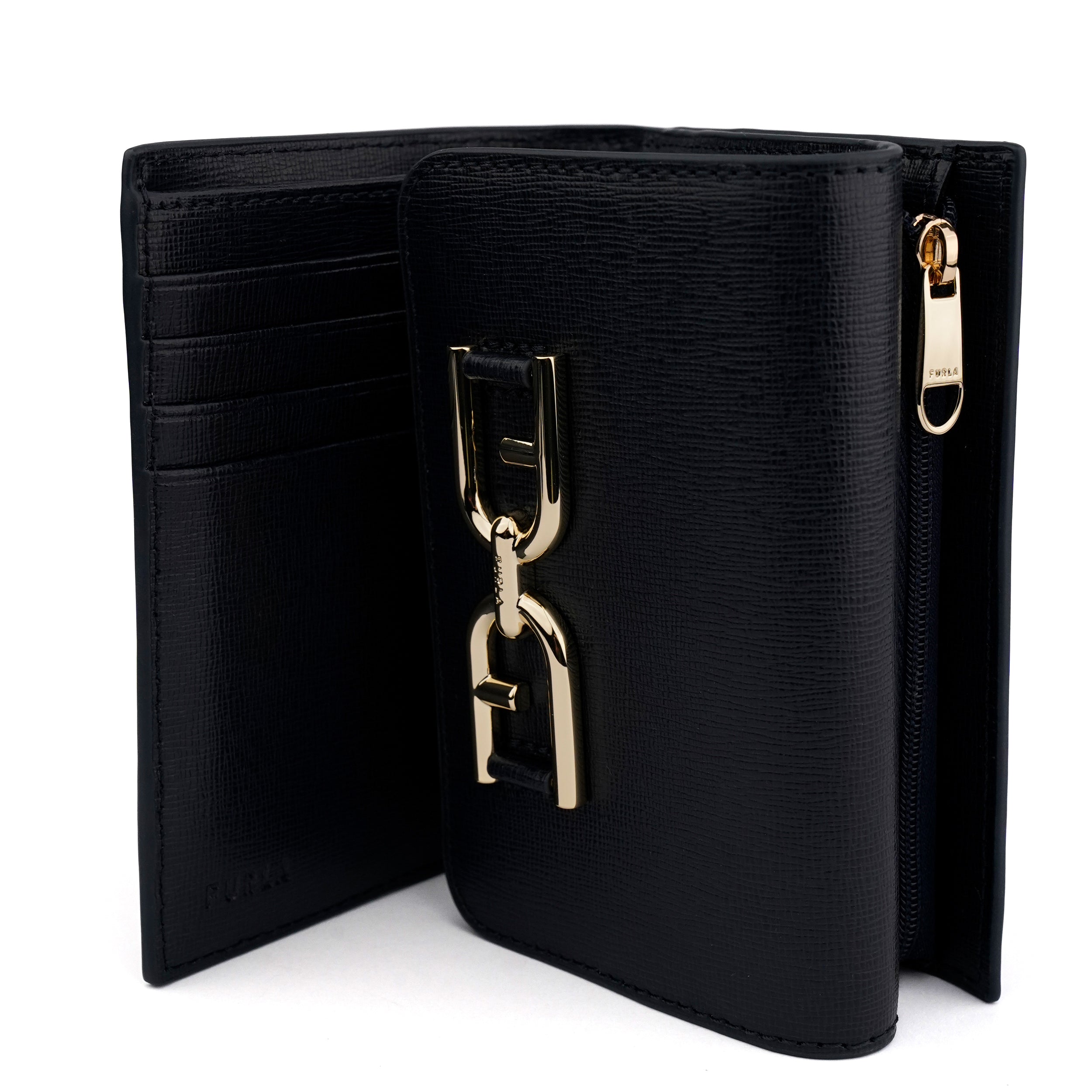 Portofel Furla Meti tri-fold