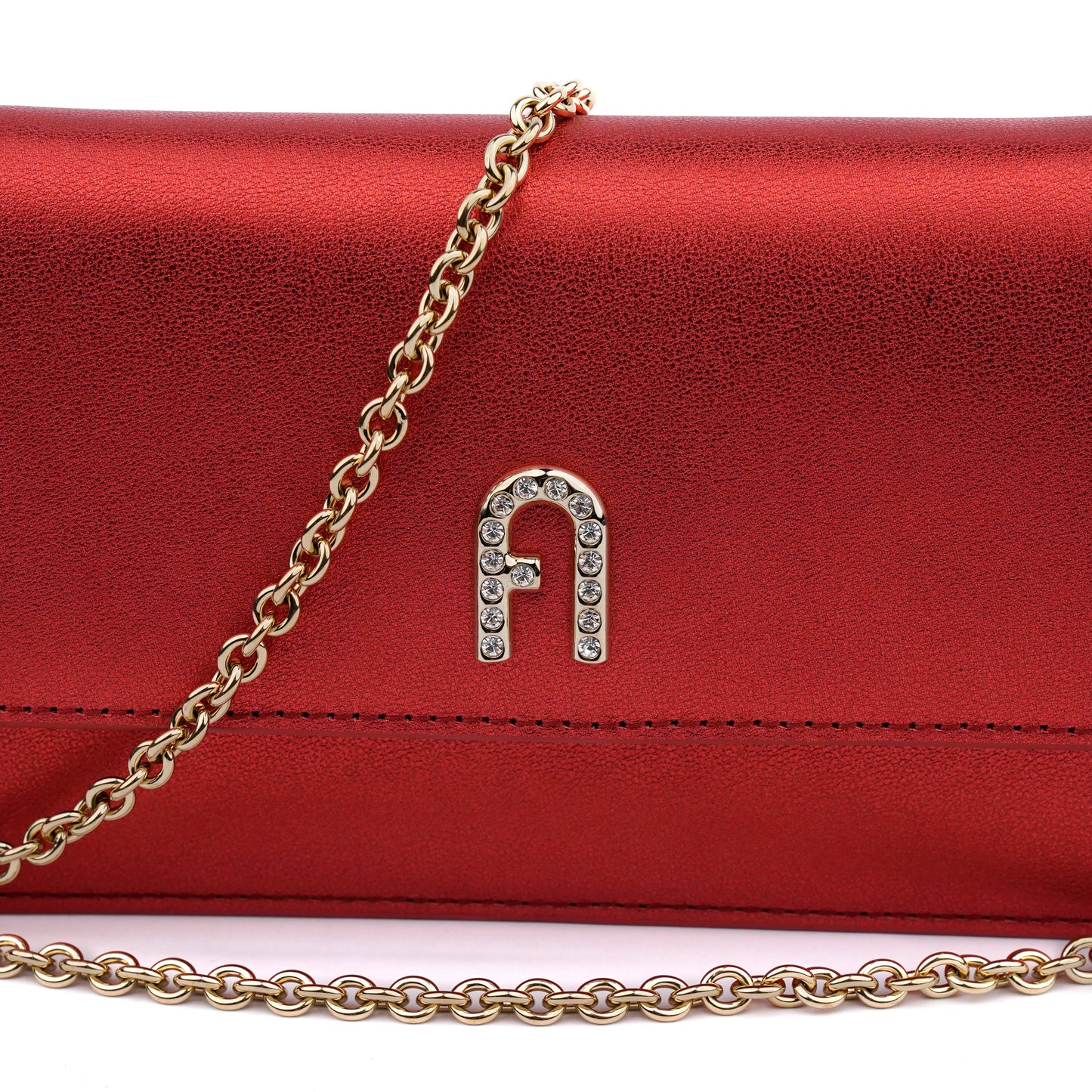 Geanta Furla Diamante clutch chain crossbody