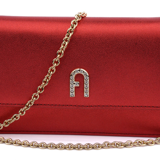Geanta Furla Diamante clutch chain crossbody