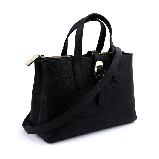 Geantă tote small  Coccinelle Lea piele structurată