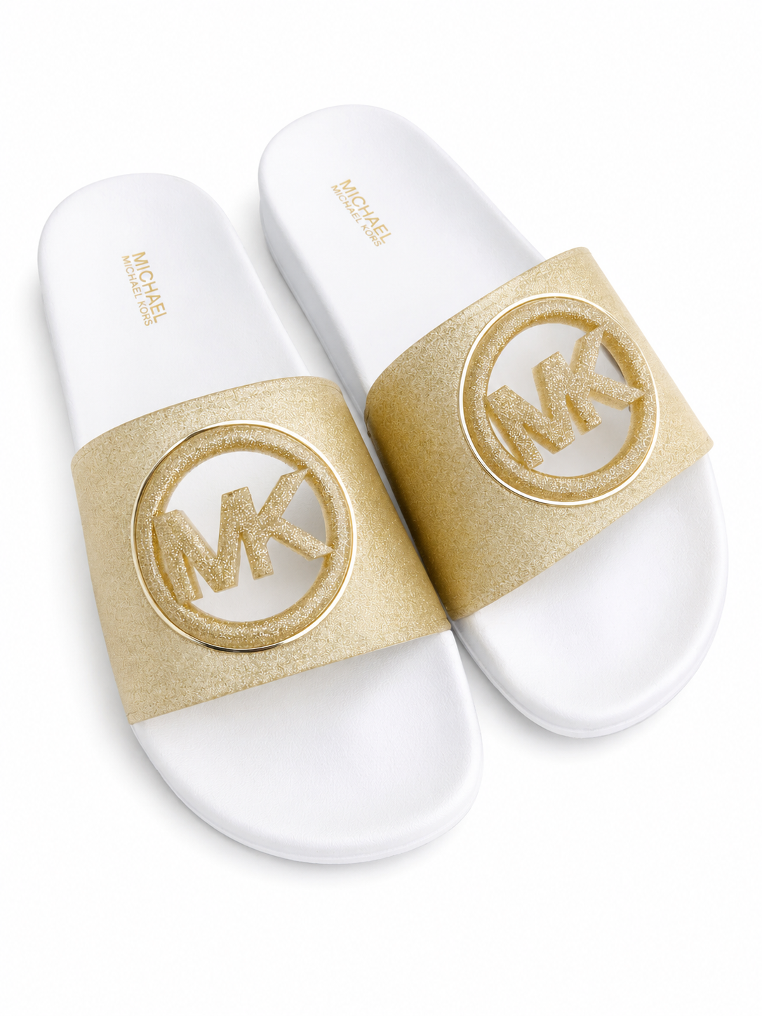 Papuci Michael Kors Slide Cut out