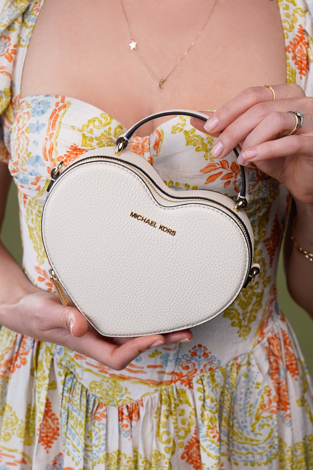 Geantă  Michael Kors Jet Set Travel Heart crossbody