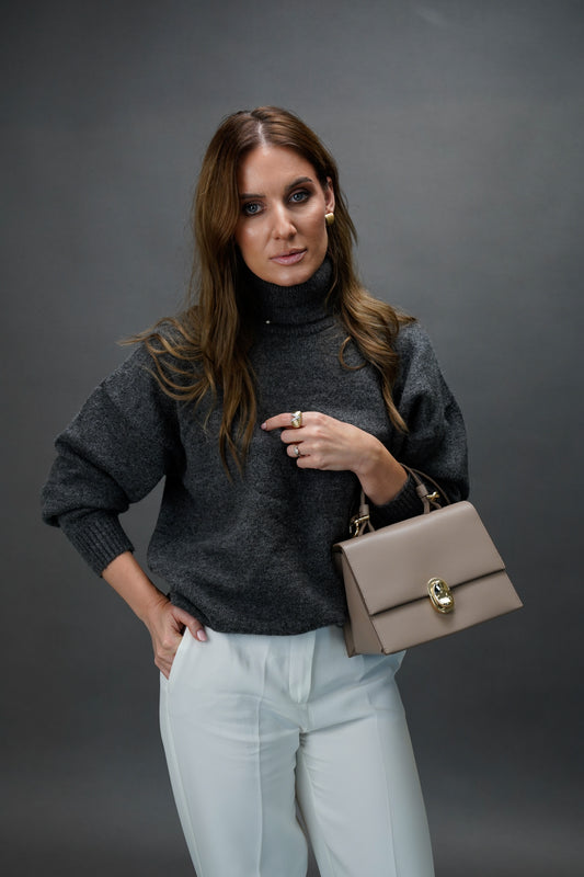 Geantă top handle crossbody Furla Eclisse