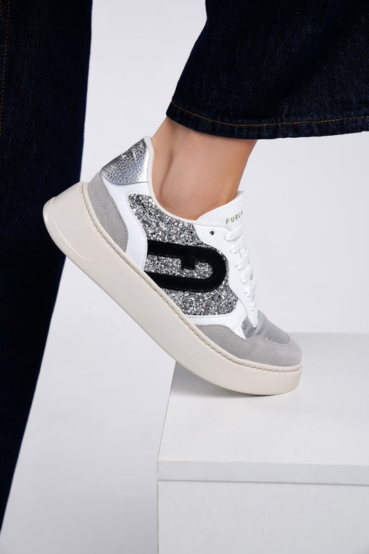 Sneakers Furla Lace up Glitter Sneakers