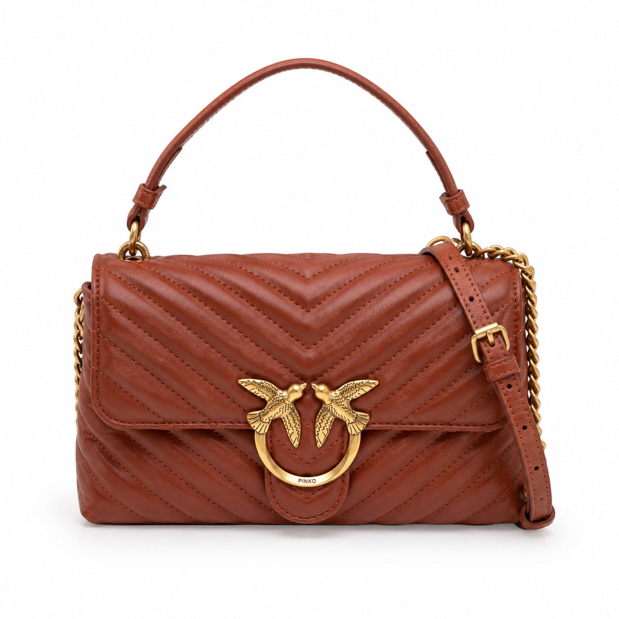 Geanta Pinko Lady Puff mini chevron