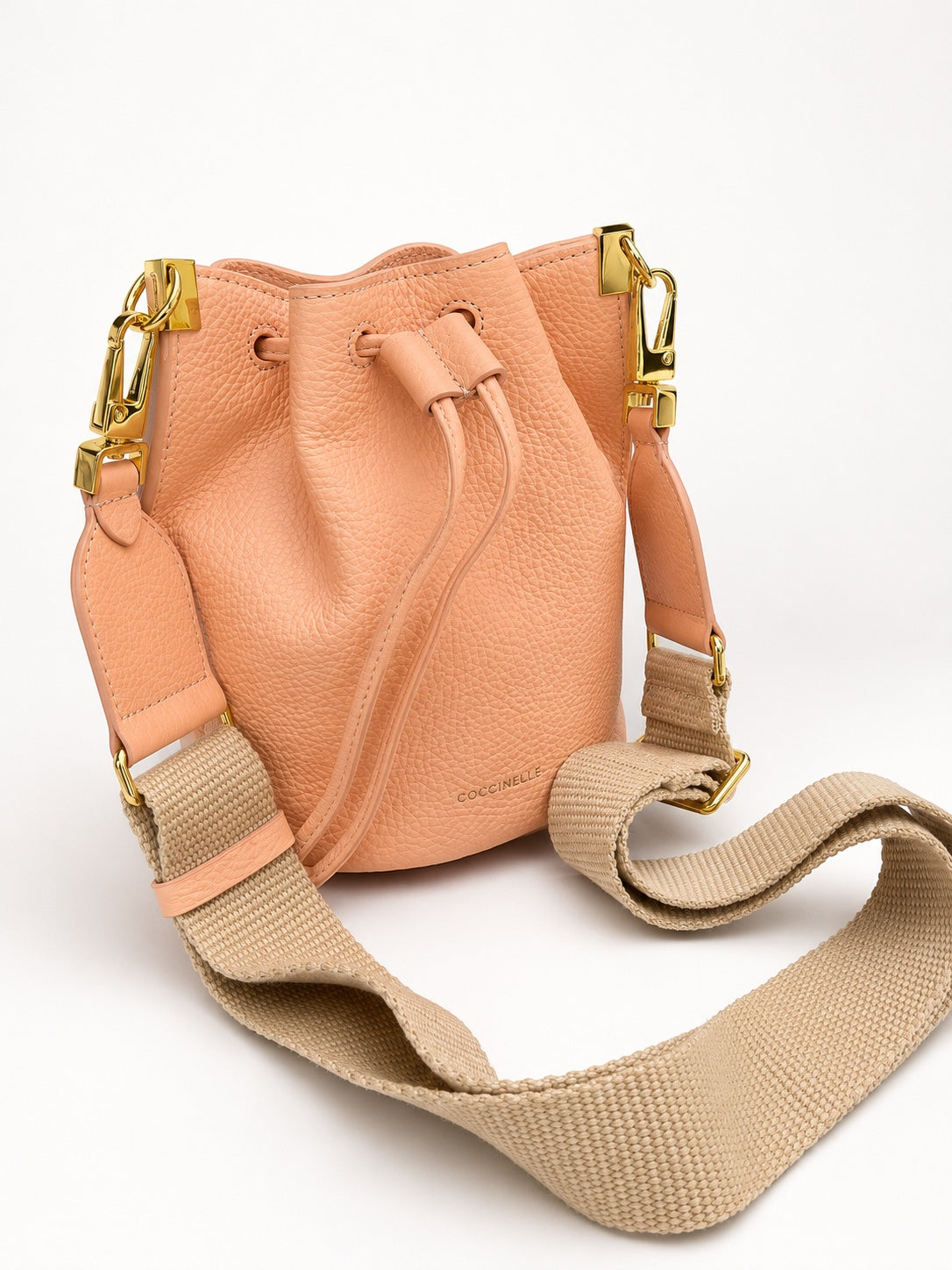 Geanta, stil bucket Coccinelle, Hyle sunrise peach