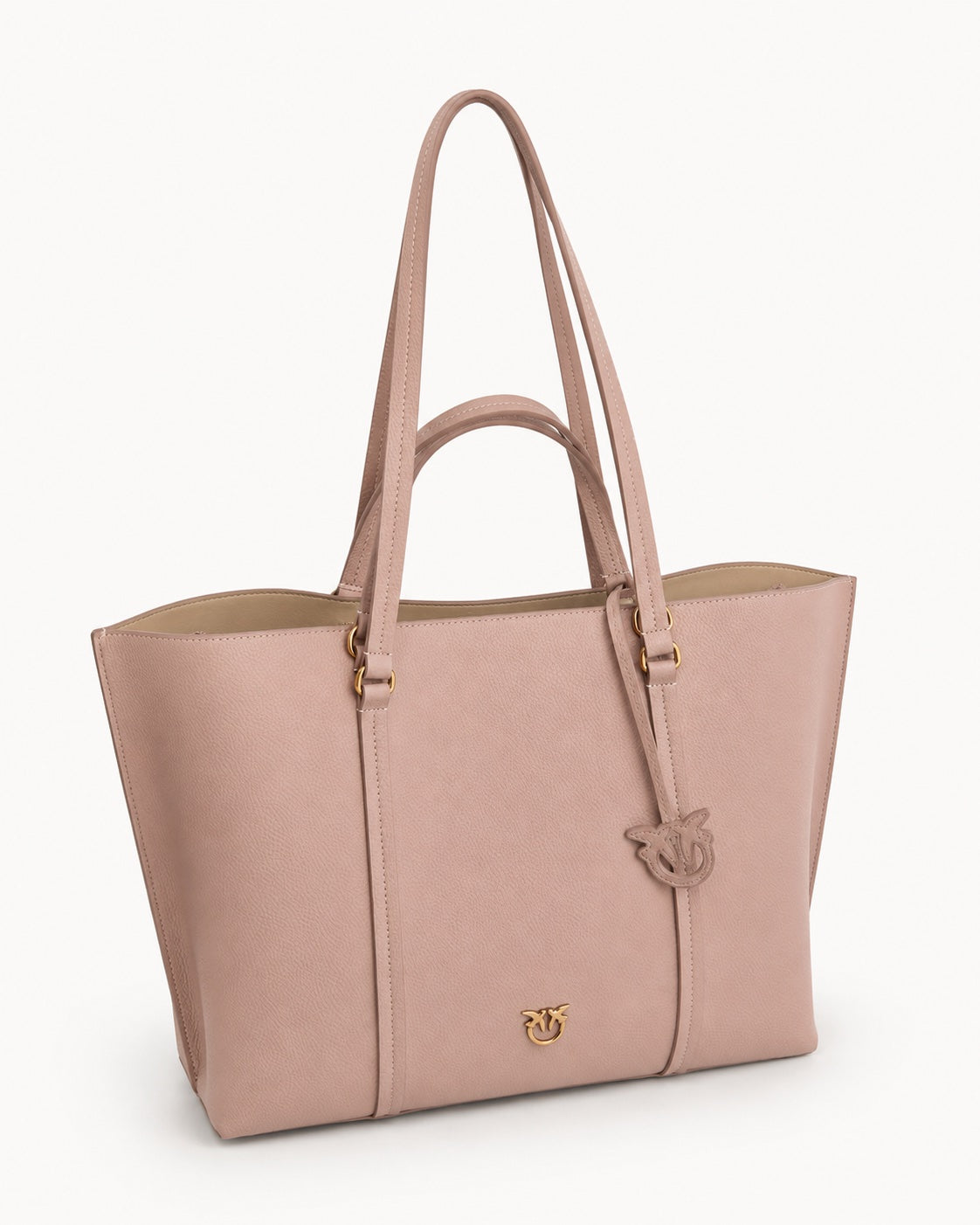 Geantă shopper Pinko Carrie Large – Powder Pink