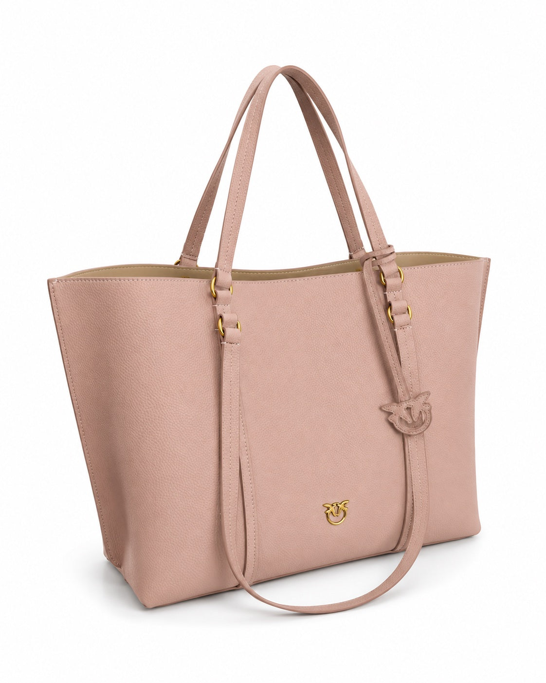 Geantă shopper Pinko Carrie Large – Powder Pink