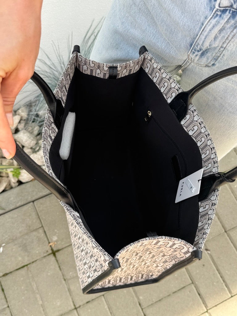 Furla Opportunity Large Jacquard | Geantă Tote Elegantă Damă
