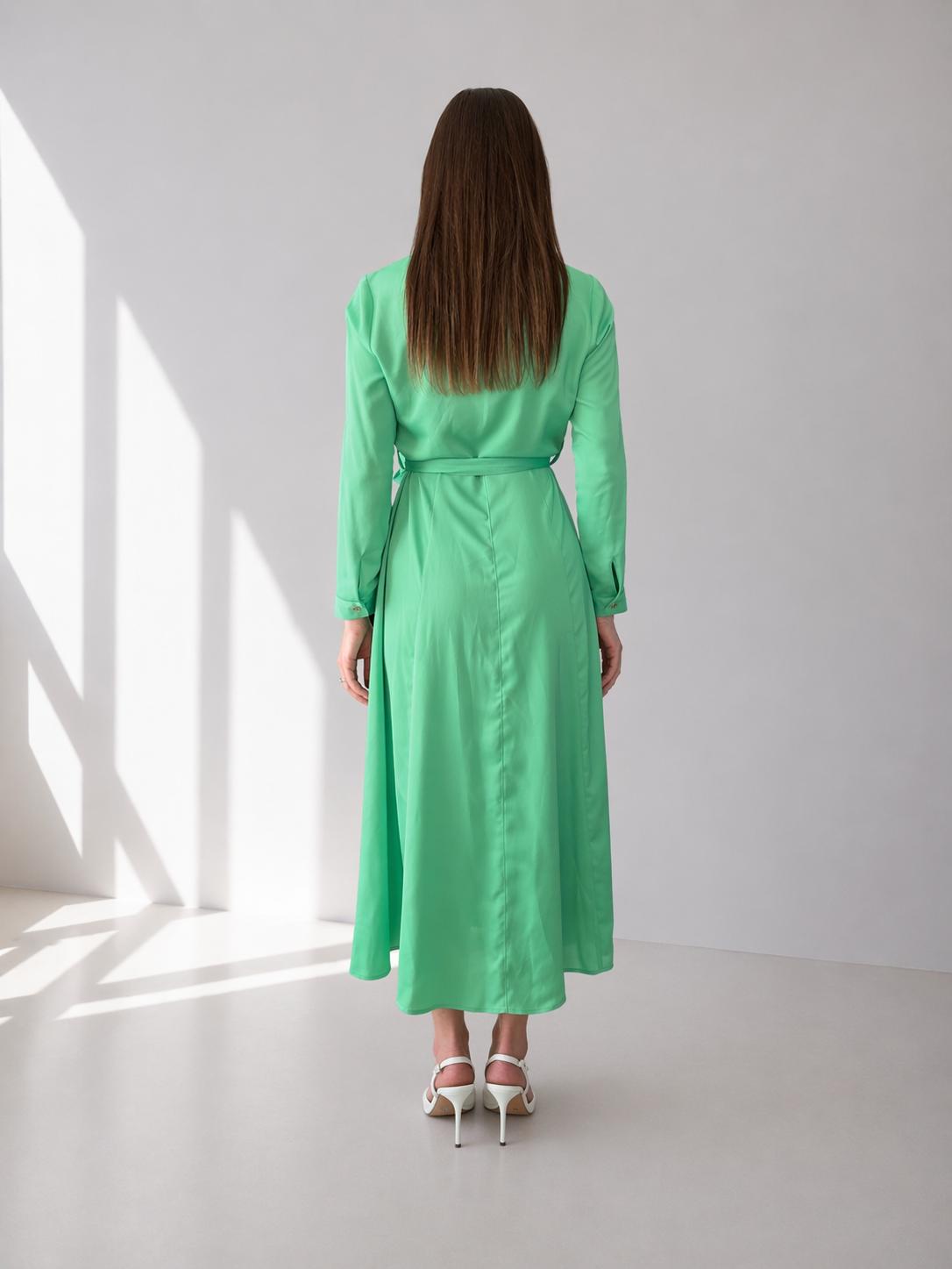 Rochie Amimone Satin Mat Pinko