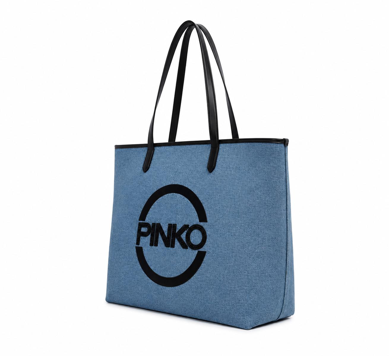 Geanta shopper Pinko Segre denim