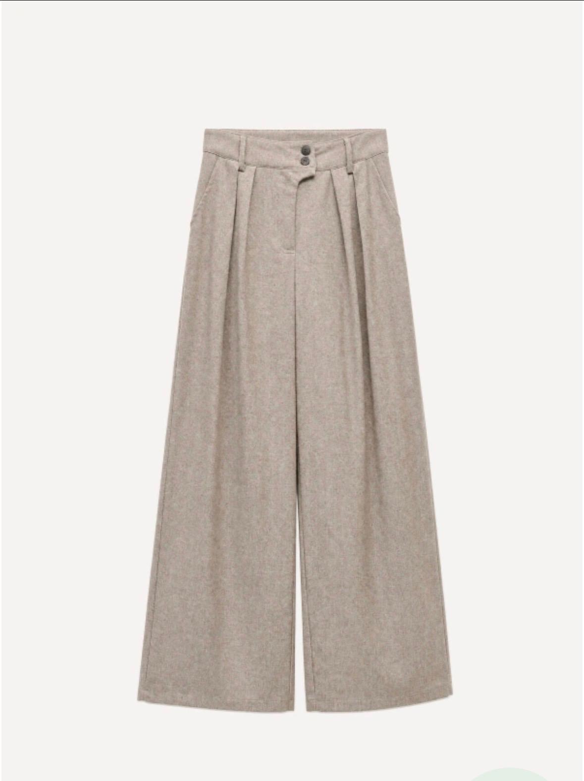 Pantaloni de lana Lumina